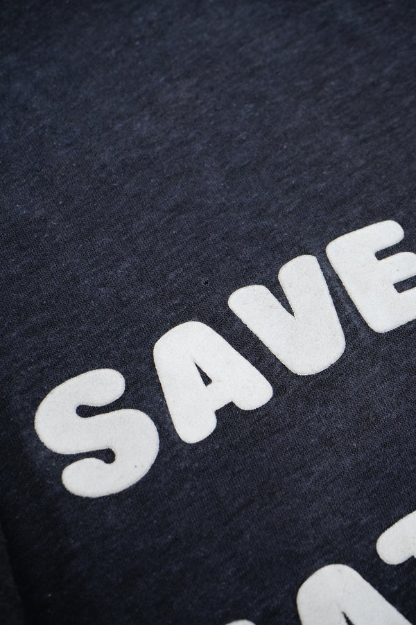 80's "PLYMOUTH MILLS" -Flocky Print S/S Tee-