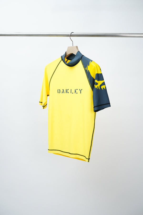 "OAKLEY" -Moc Neck Jersey S/S Tee-