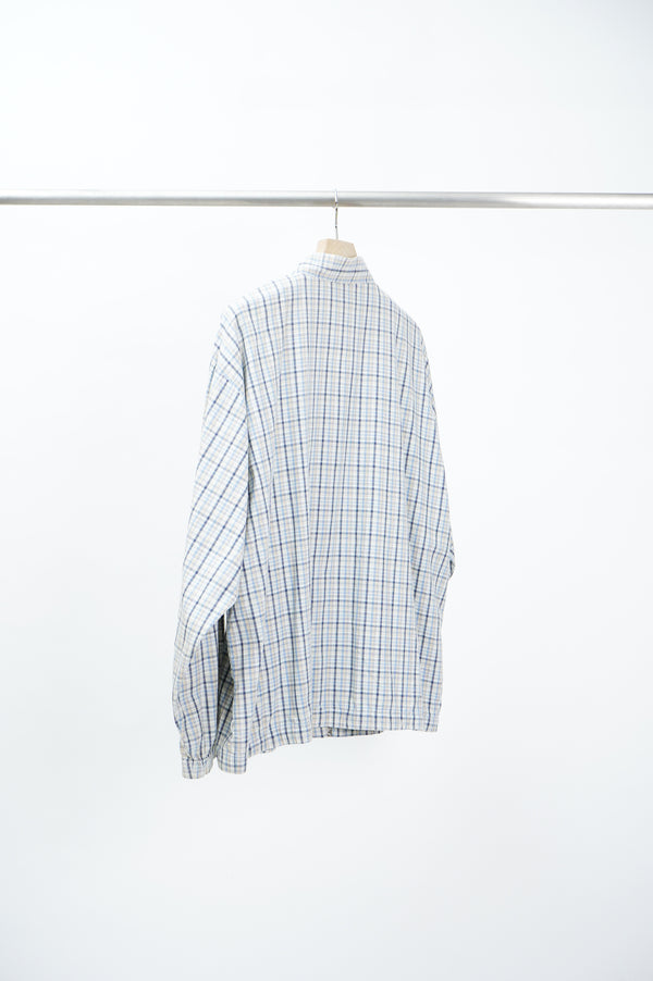 90's "JENNIFER MOORE" -Check Pattern Zip Up Jacket-
