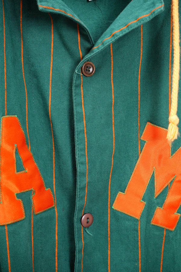70's "Miami Hurricanes" -Logo Wappen Hooded Coat-