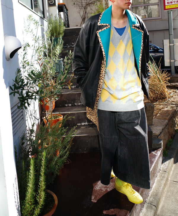 "REPP LTD." -Leather Sports Jacket-