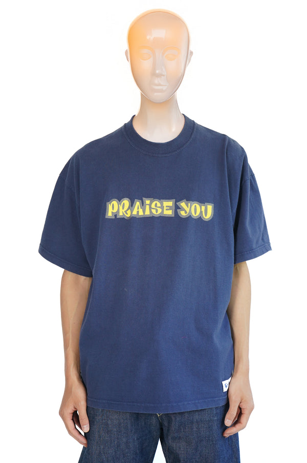 90'S "SCREEN STARS" -"FATBOY SLIM-PRAISE YOU" Printed S/S Tee-
