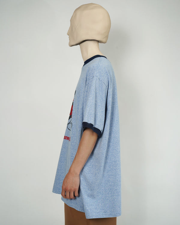 90`s "DISNEY" -Printed Ringer Tee-