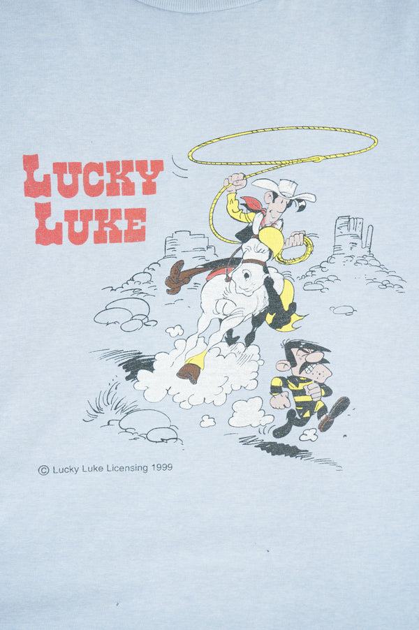 "UNKNOWN" -"LUCKY LUKE" Printed S/S Tee-