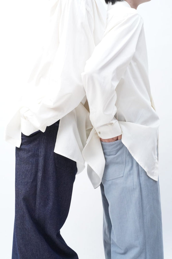 -Gather Denim(SAX)-