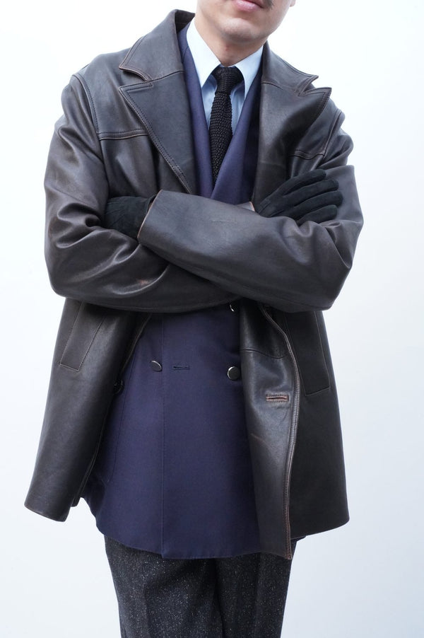 –ELIJAH LEATHER JACKET–