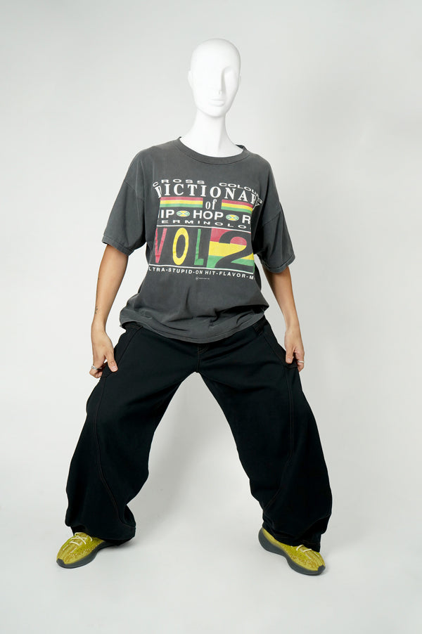 "CROSS COLOURS" -Hip-Hop Tee-