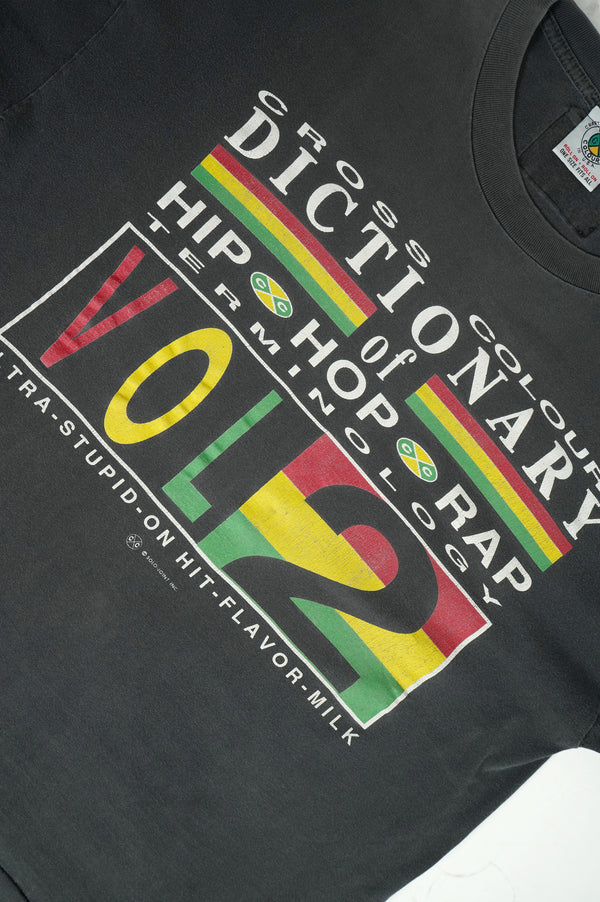 "CROSS COLOURS" -Hip-Hop Tee-