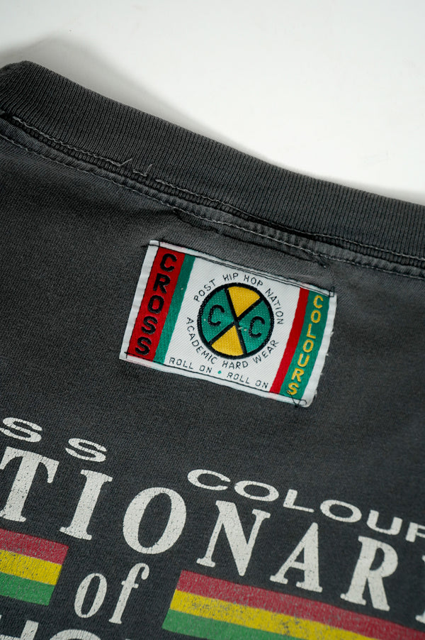 "CROSS COLOURS" -Hip-Hop Tee-