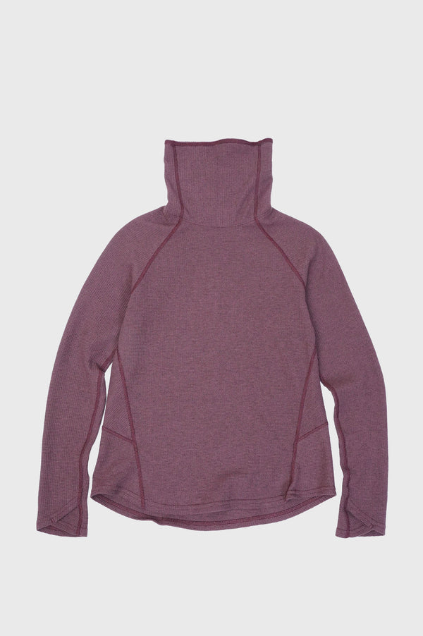 "UNKNOWN" -High Neck Thermal Pullover-