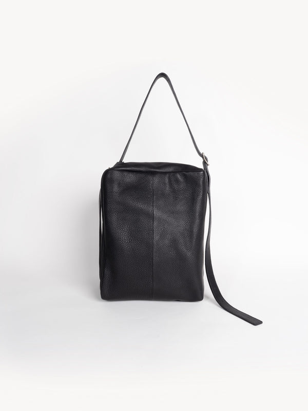 -"ENSO" 3-WAY LEATHER BAG-