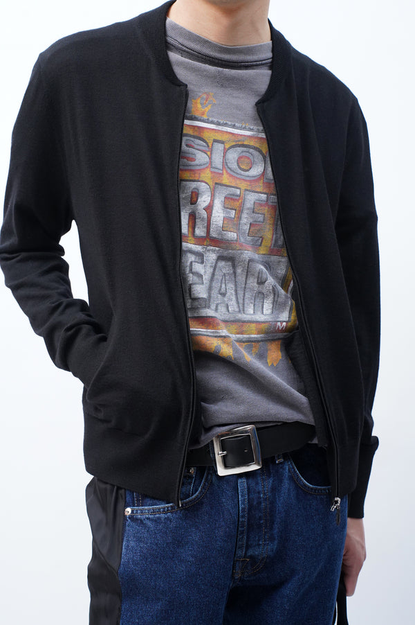 [MANHOLE EDITION] -Zip-up Cardigan-
