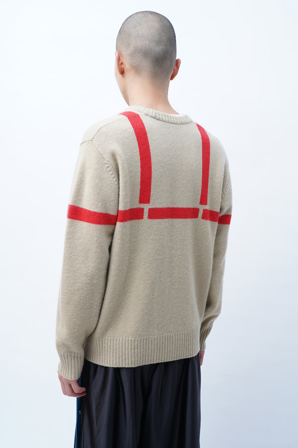 90's "FILA" -Cashmere Knit Sweater-