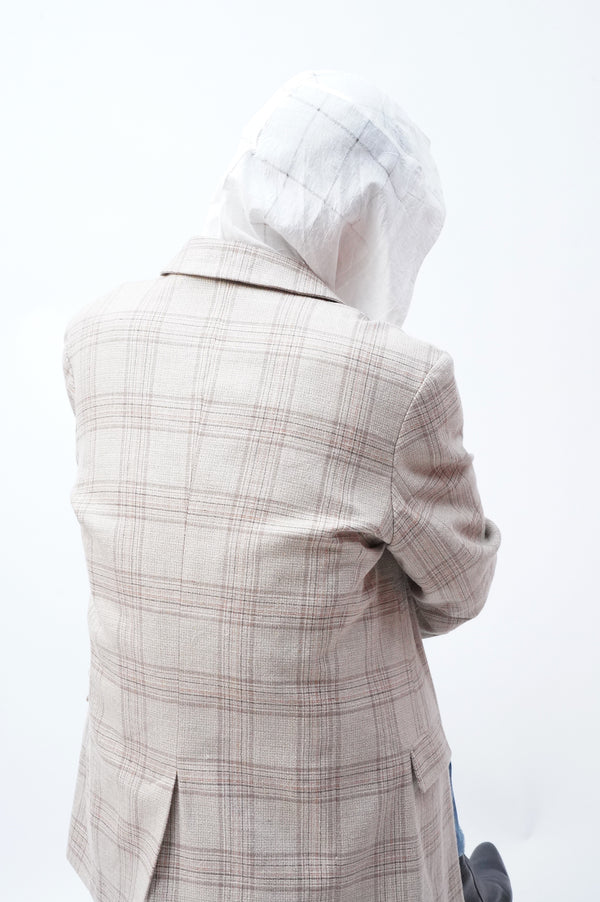 C.BIDDU -Snow Parka - Hand Cut Lattice Fabric