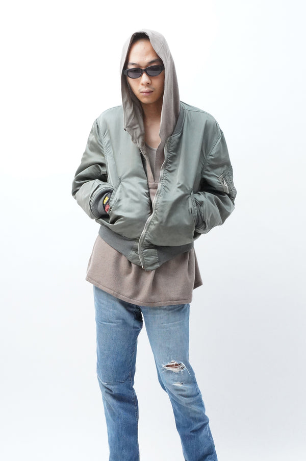 LANEGAN -CASHMERE TWEED SNOW PARKA-