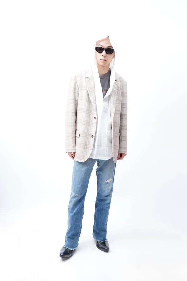 C.BIDDU -Snow Parka - Hand Cut Lattice Fabric