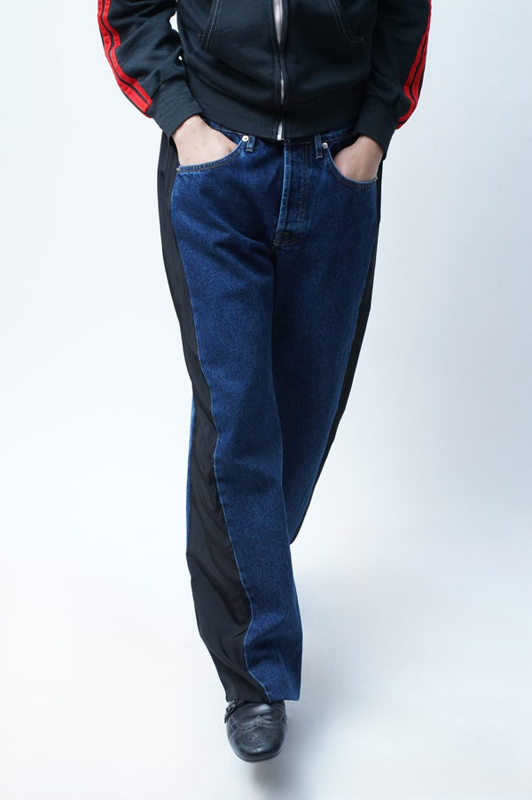 LOW DENIM PANTS