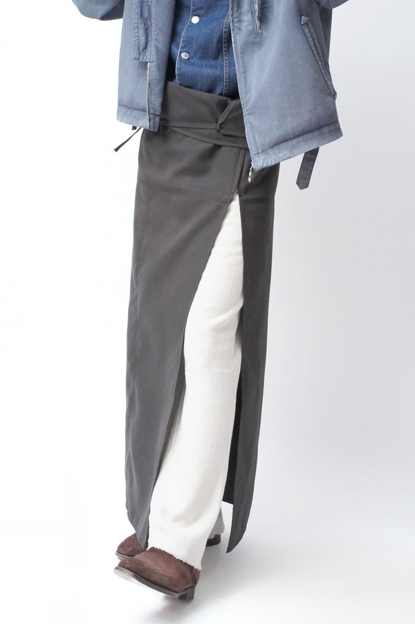 -SPAGO SKIRT- POLYESTER CANVAS