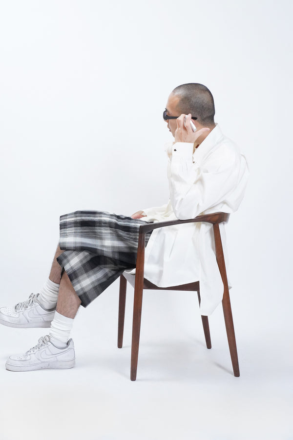 - WALTER TAB - [snap tab collar shirt]