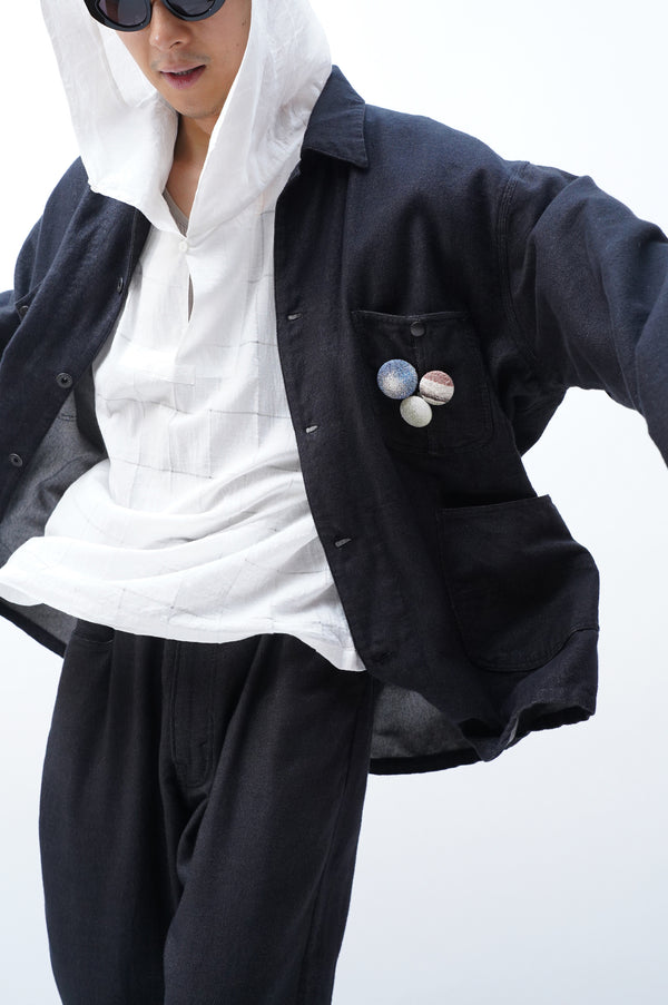 [MANHOLE EDITION] MADDERS -Stole Denim Coverall-