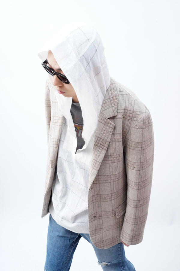 C.BIDDU -Snow Parka - Hand Cut Lattice Fabric
