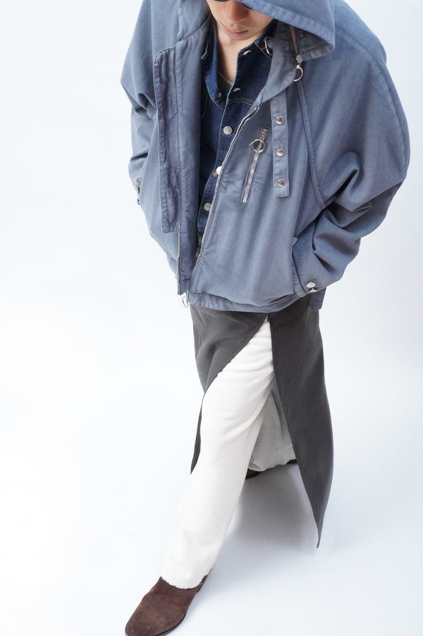 -SPAGO SKIRT- POLYESTER CANVAS
