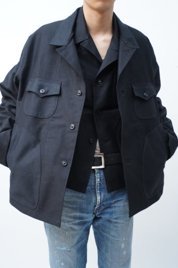 - JLT JACKET - [BLACK MOLESKIN]