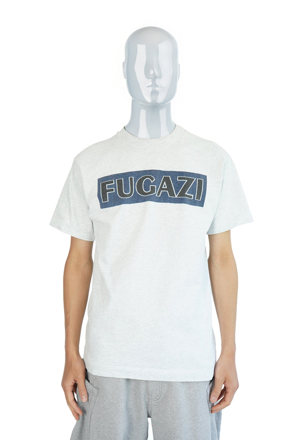 90's "FRUIT OF THE LOOM" -"FUGAZI" Band Printed S/S Tee-