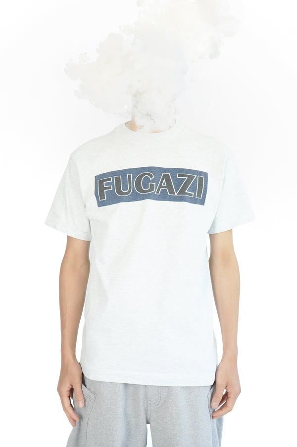 90's "FRUIT OF THE LOOM" -"FUGAZI" Band Printed S/S Tee-