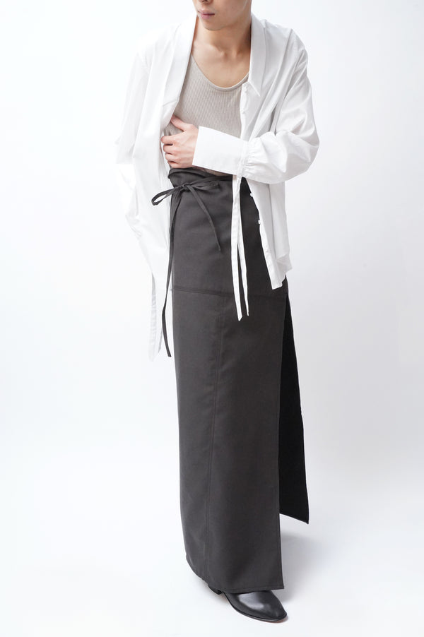 -SPAGO SKIRT- POLYESTER CANVAS