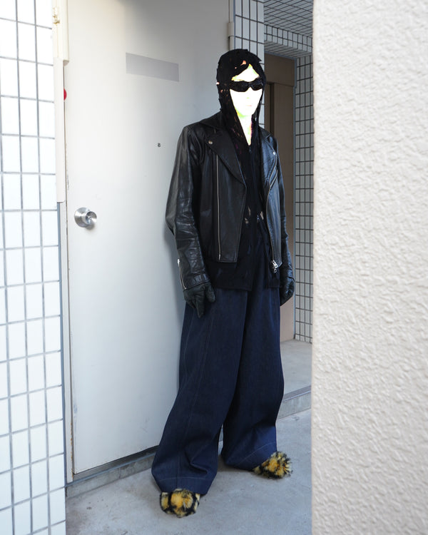 -WIDE LEG TROUSER-