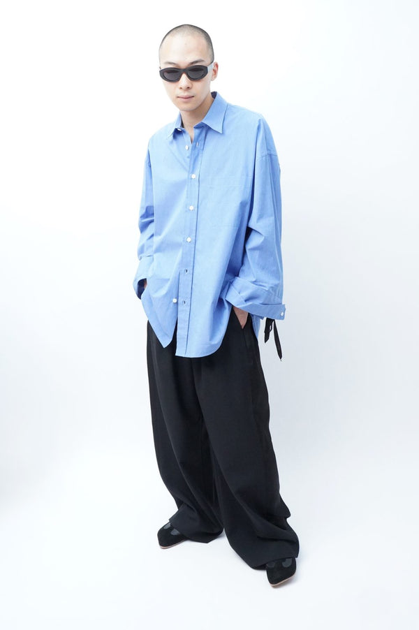 -OBLIQUA SNEAKERS- CALF SKIN/SUEDE