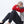 -Mesh Flared Trousers-