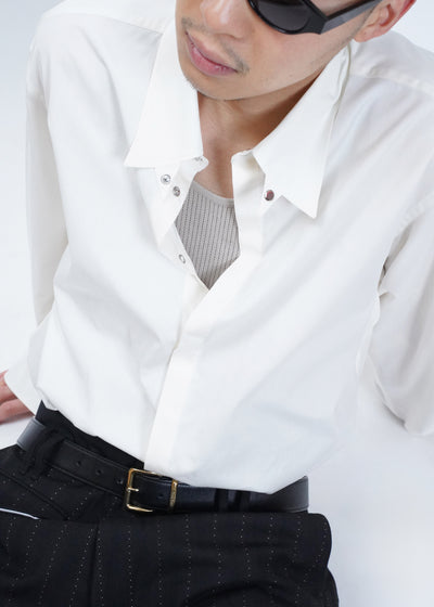 - WALTER TAB - [snap tab collar shirt]