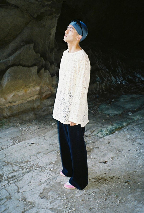 [MANHOLE EDITION] L/S Lace Pullover