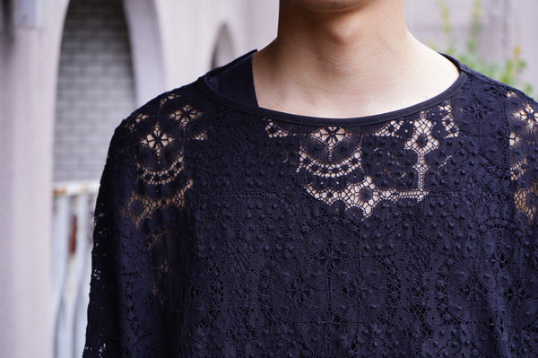 [MANHOLE EDITION] L/S Lace Pullover