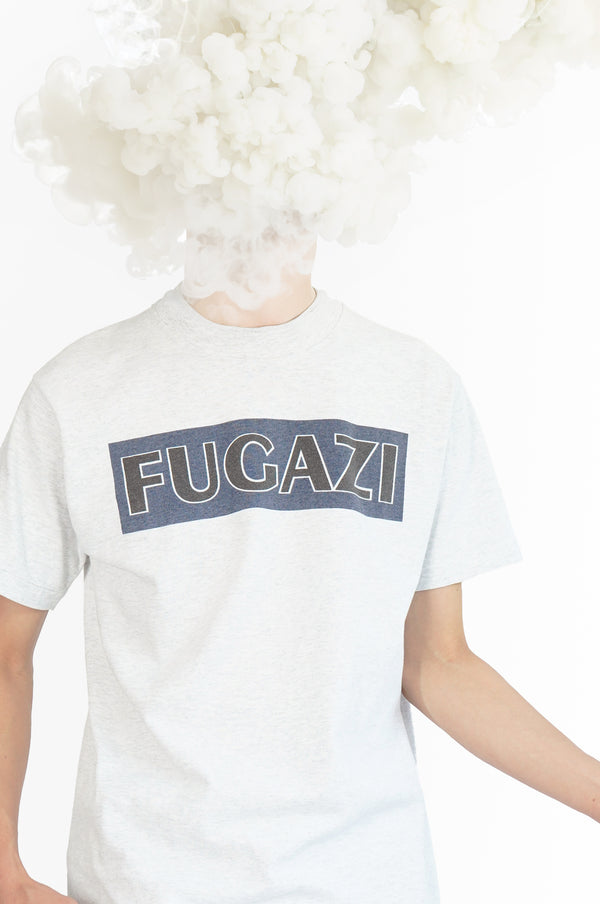 90's "FRUIT OF THE LOOM" -"FUGAZI" Band Printed S/S Tee-