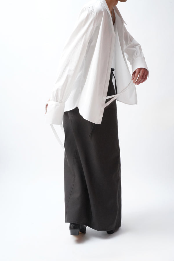 -SPAGO SKIRT- POLYESTER CANVAS