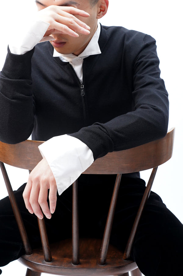 [MANHOLE EDITION] -Zip-up Cardigan-