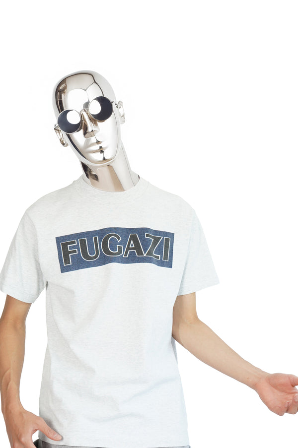 90's "FRUIT OF THE LOOM" -"FUGAZI" Band Printed S/S Tee-