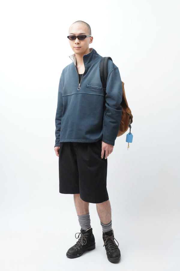 METHOD [Integrated Leather Belt Short Pants]