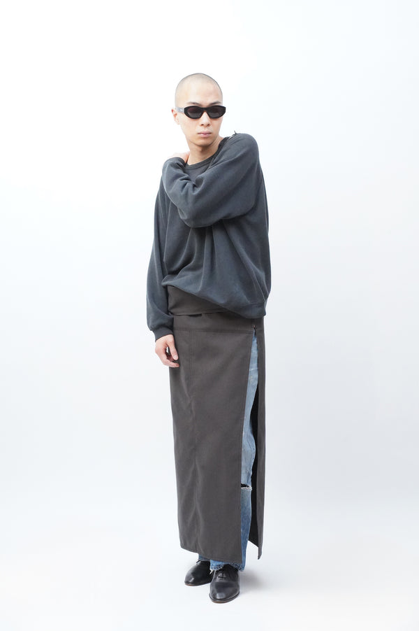 -SPAGO SKIRT- POLYESTER CANVAS