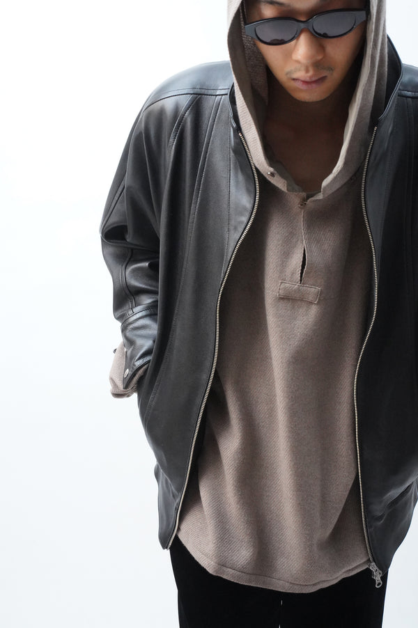 LANEGAN -CASHMERE TWEED SNOW PARKA-