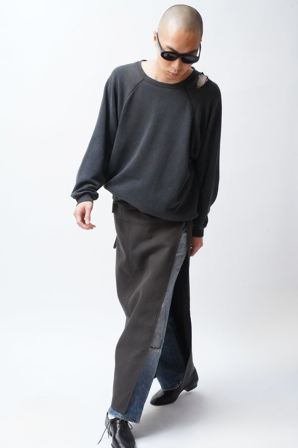 -SPAGO SKIRT- POLYESTER CANVAS