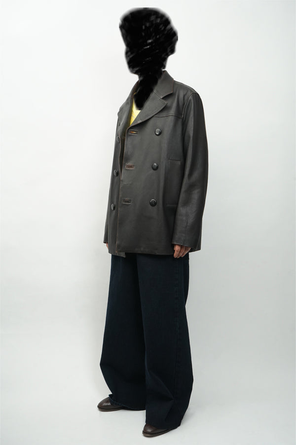 "NAMACHEKO" -ELIJHA LEATHER JACKET-