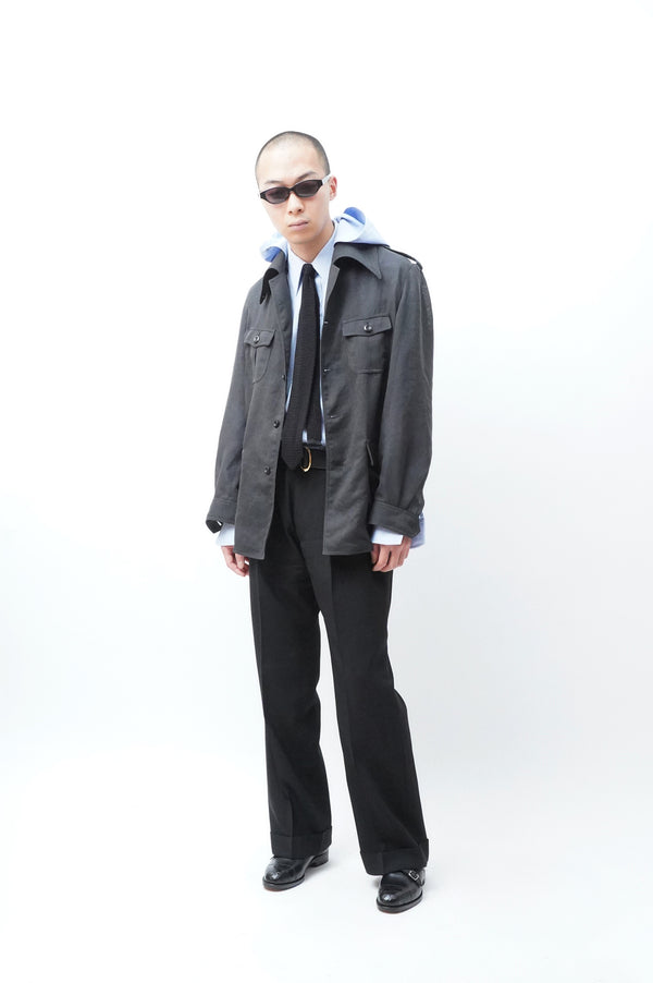 -Polyester mesh safari jacket-