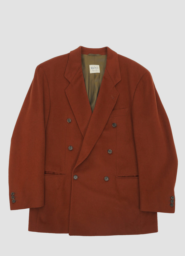 80's "HUGO BOSS" -Double Brested Jacket-
