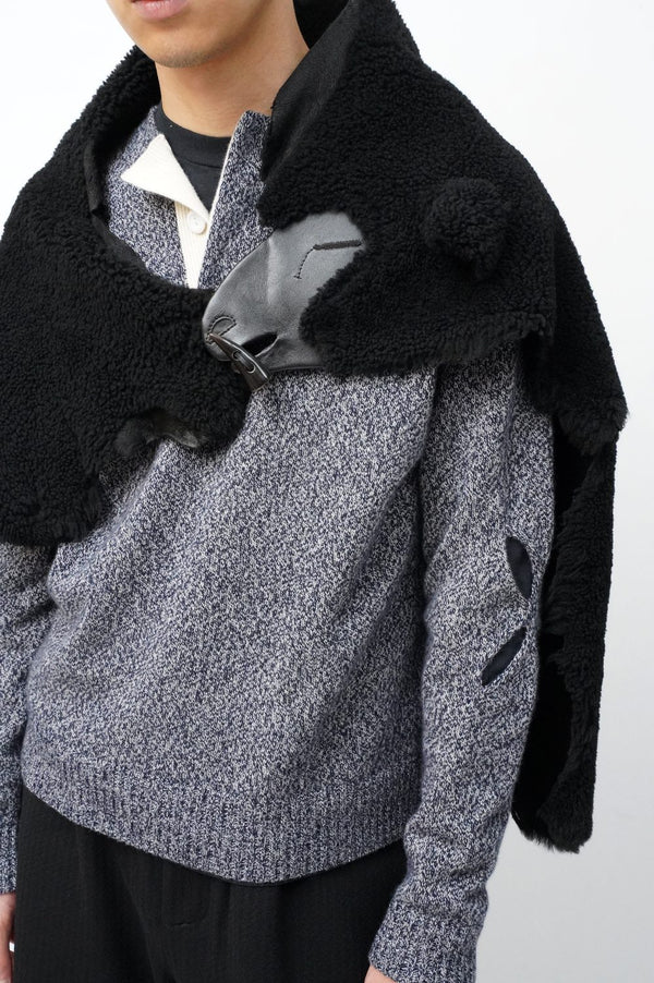 TRACY -Merino Mouton Capelet-