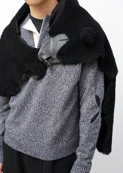 TRACY -Merino Mouton Capelet-