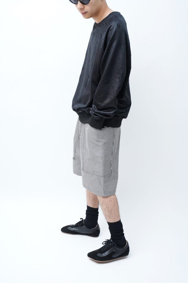 -OBLIQUA SNEAKERS- CALF SKIN/SUEDE